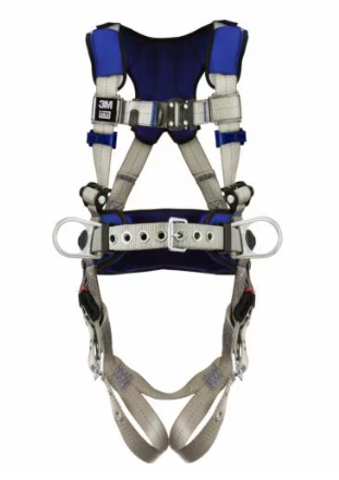 ExoFit X100 Comfort Construction Positioning Safety Harness with QC Chest and TB Legs- Large