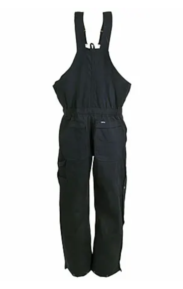 Insulated Duck Bib Overall-Black