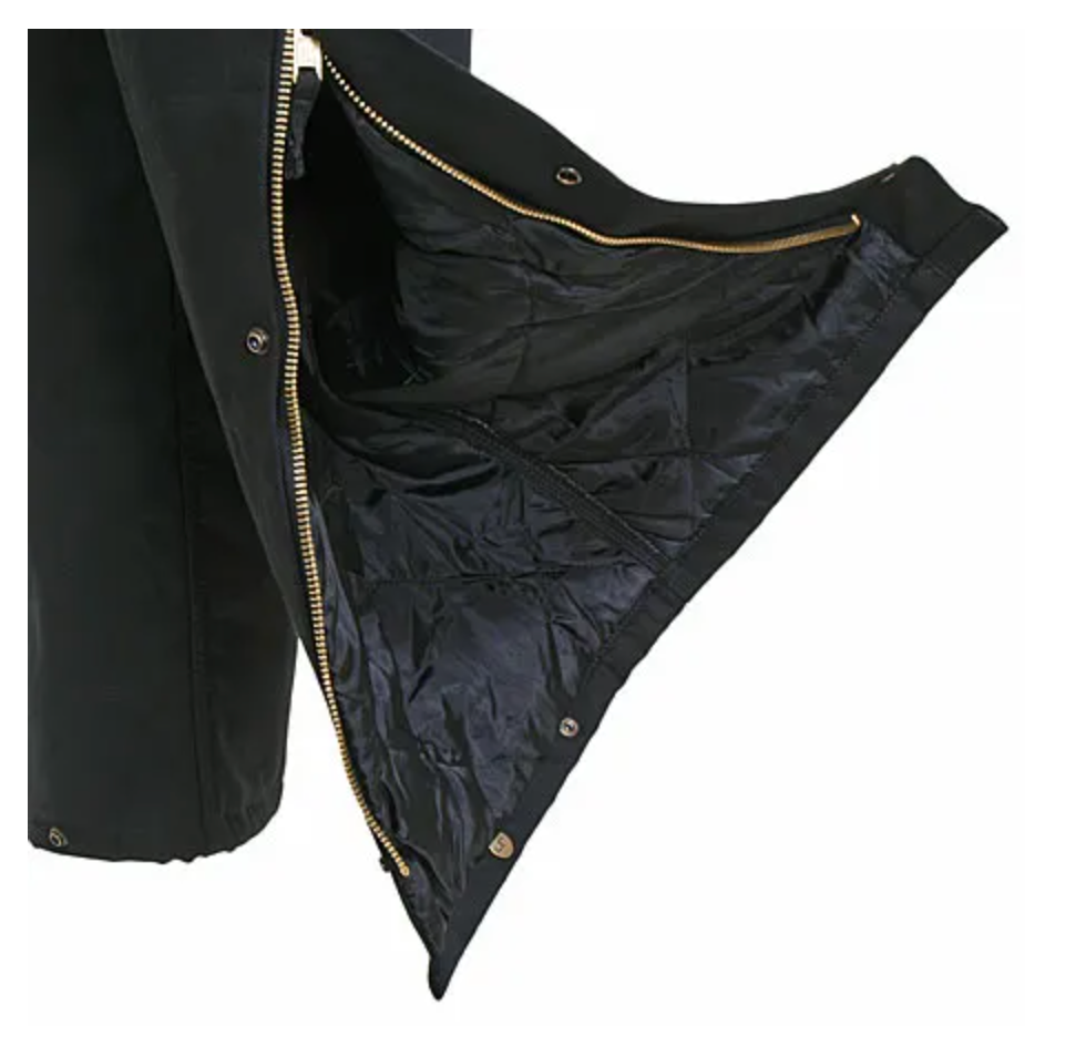 Insulated Duck Bib Overall-Black
