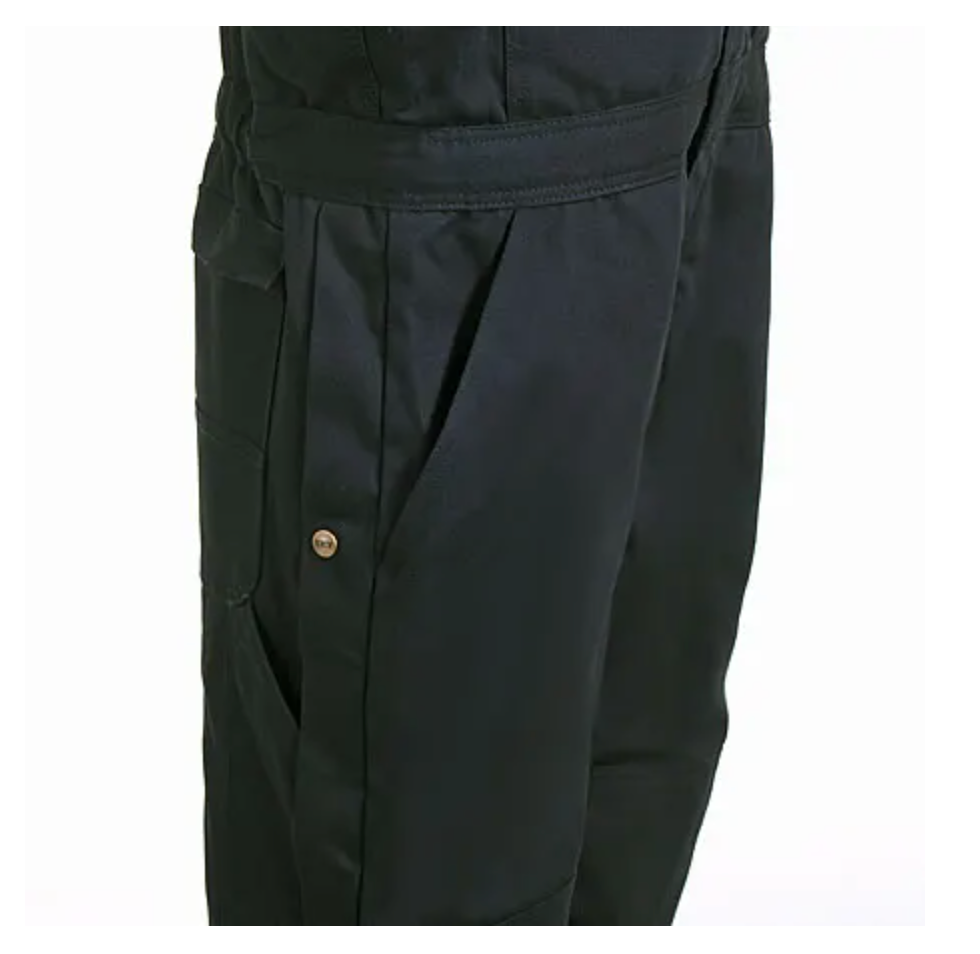 Insulated Duck Bib Overall-Black