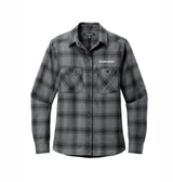 Ladies Plaid Flannel Shirt