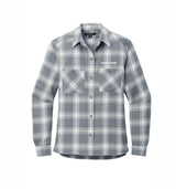Ladies Plaid Flannel Shirt