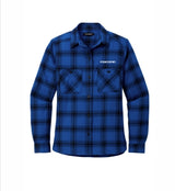 Ladies Plaid Flannel Shirt