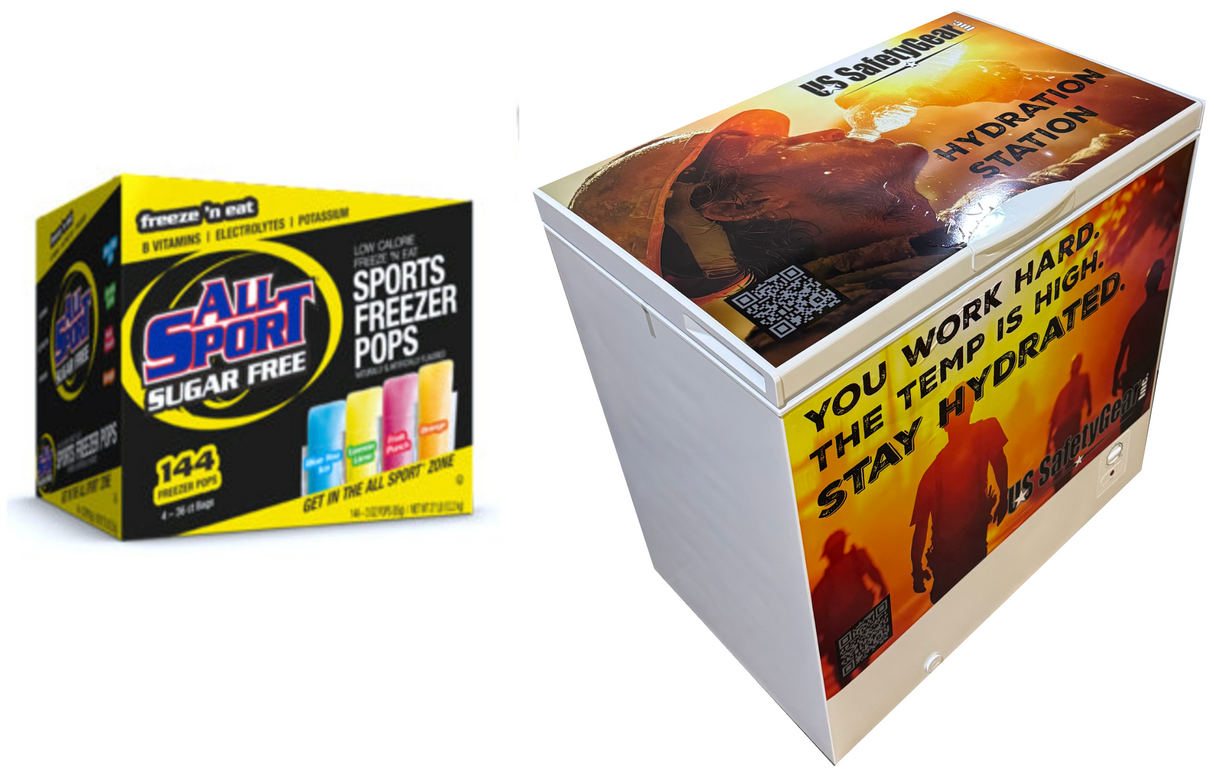 All Sport Freezer Pops - Free Freezer Promo