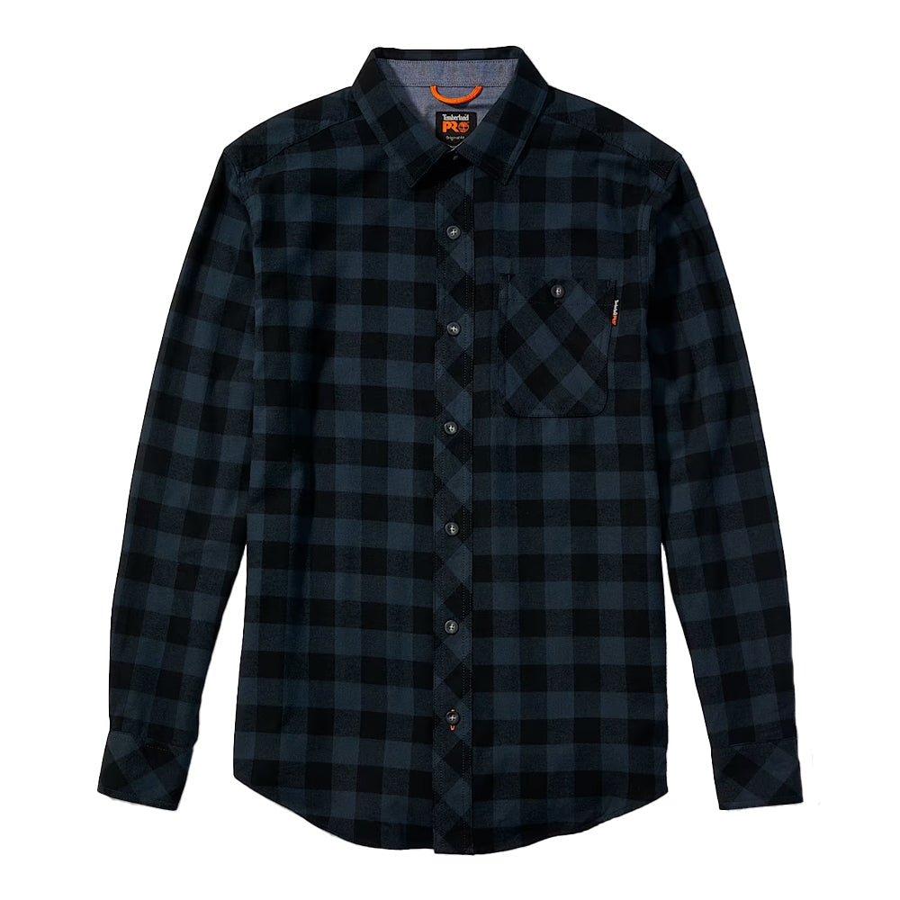 Timberland Men's Woodfort Midweight Flannel Work Shirt