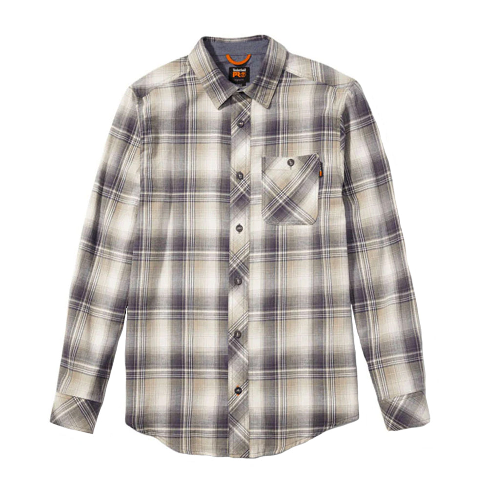 Timberland Men's Woodfort Midweight Flannel Work Shirt