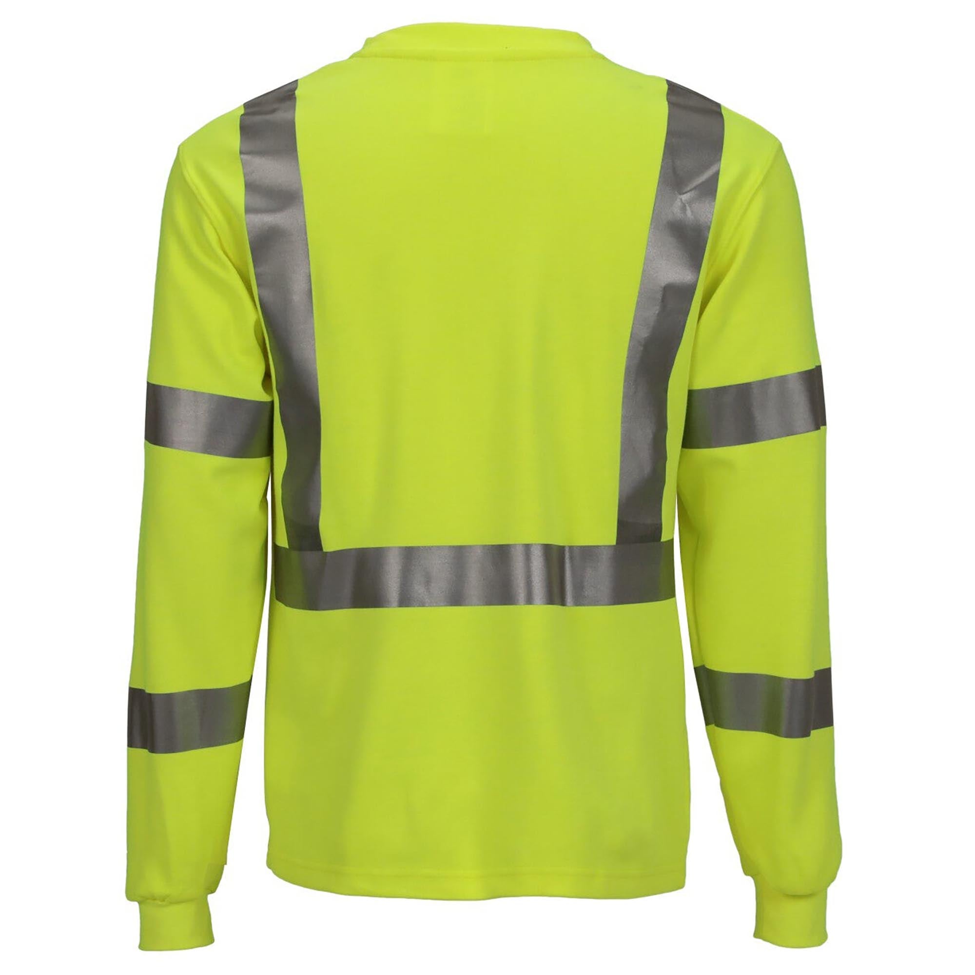 Long Sleeve FR Tee Hi-Viz Yellow 5/pkg