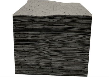 16"x18" Universal Three-Ply Laminated Heavy Spilfyter Sorbent Pads (100 ct) per box