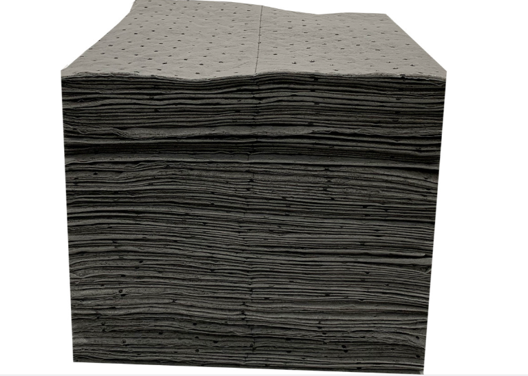 16"x18" Universal Three-Ply Laminated Heavy Spilfyter Sorbent Pads (100 ct) per box