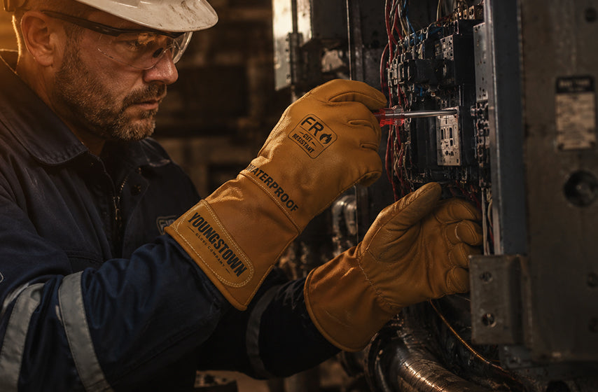 Electrical safety gloves and hand protection for hazardous work environments