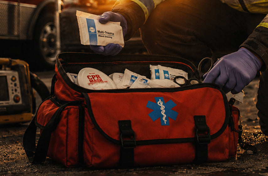 First responder first aid and emergency response safety supplies