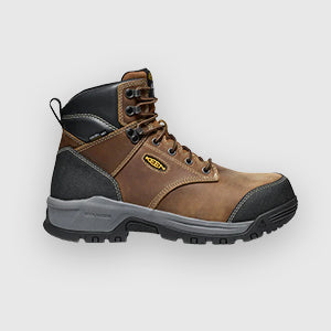 KEEN met guard work boots with added protection for demanding jobsites 