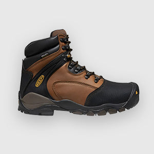 KEEN steel toe work boots and safety shoes for dependable jobsite protection 