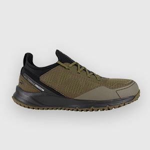 Reebok EH-rated work shoes for electrical hazard protection. 