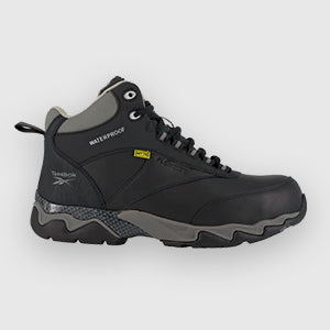 Reebok safety shoes designed for protection, comfort, and demanding work. 