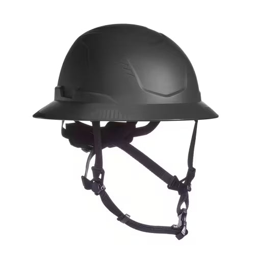 V-Gard Full Brim, Class 2, E, Black Hard Hat, w/Mips