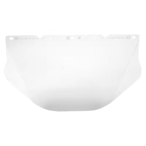 Visor, Contoured, Clear Polycarbonate