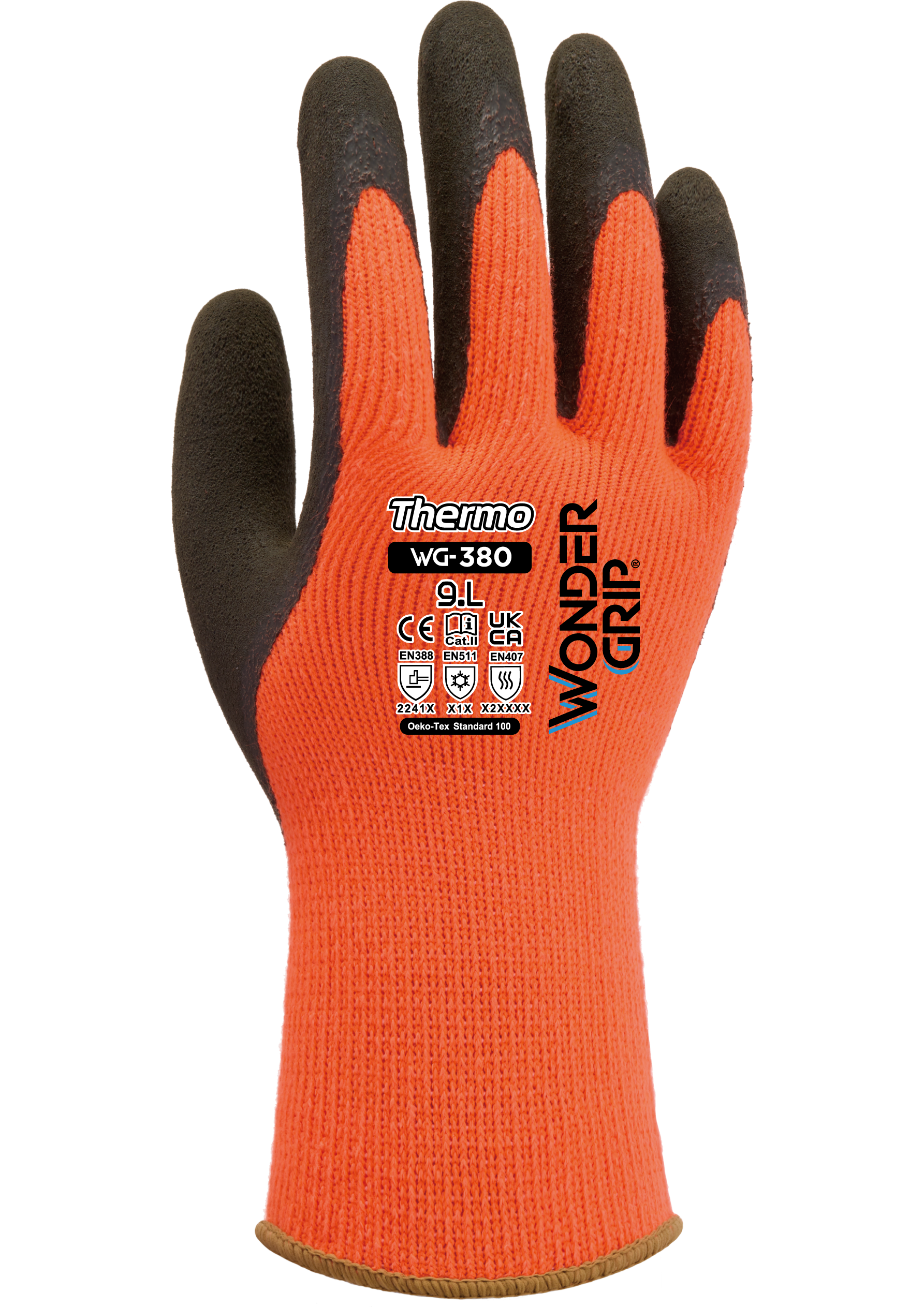 Hi-Viz Orange, 10G Acrylic, Latex Thermo, X Large (10)