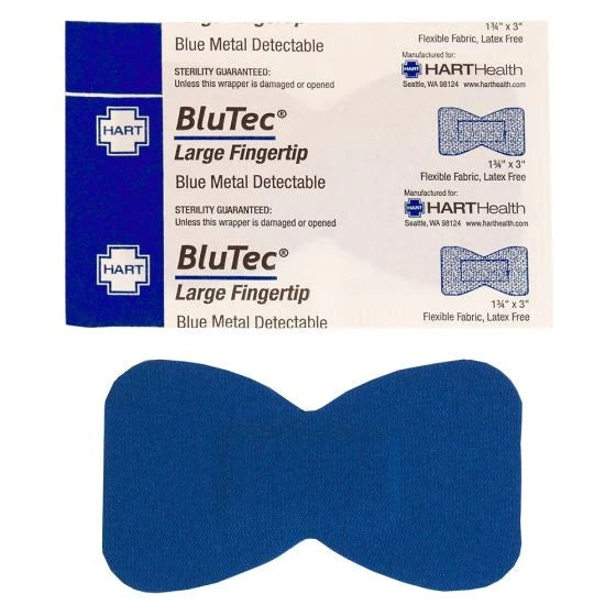 Fingertip Metal Detectable-Large 25ea/bx