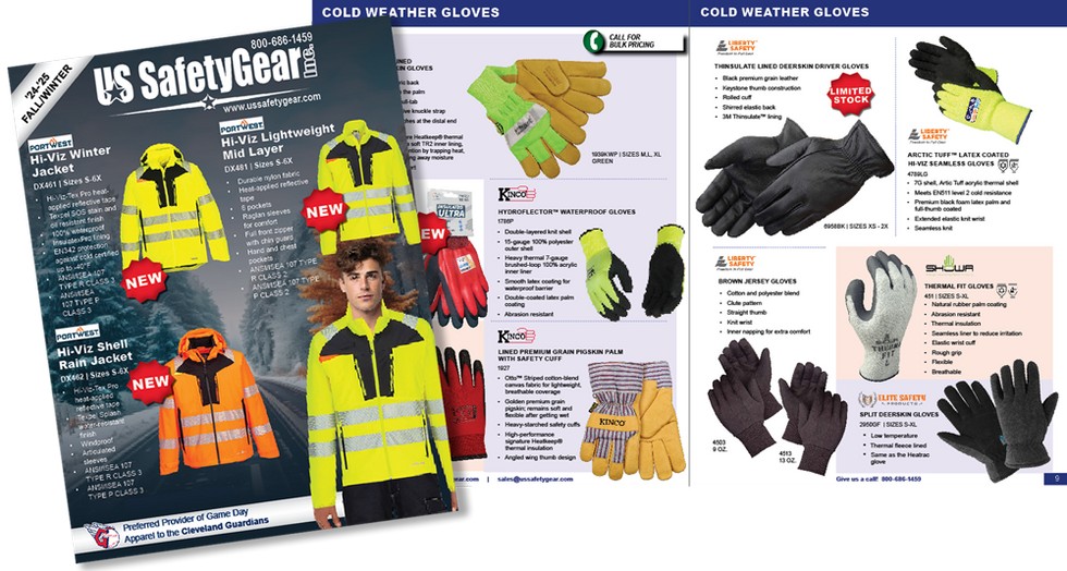 Catalogs US SafetyGear, Inc.