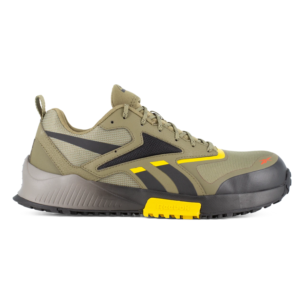 Athletic Composite Toe Electrical Hazard Slip Resistant Metal Free Green