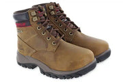 6" Caterpillar Women's Brwn WP Steel Toe