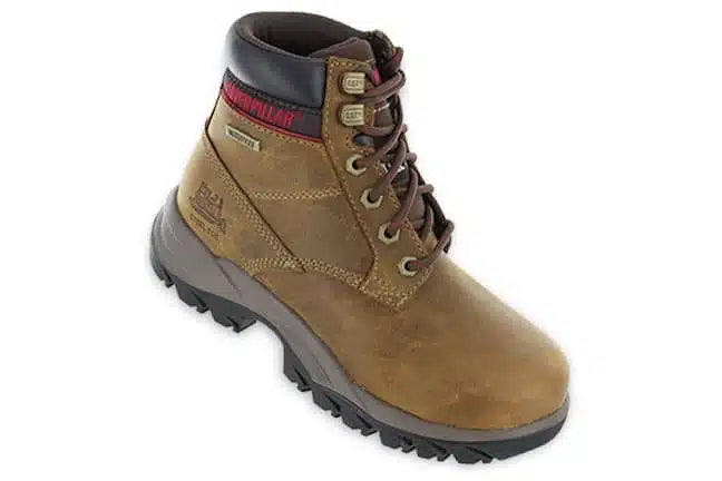 6" Caterpillar Women's Brwn WP Steel Toe