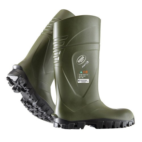 15" Steplite X  PU Boots Green