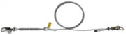 30' Temporary Cable Horizontal Lifeline Galvanized
