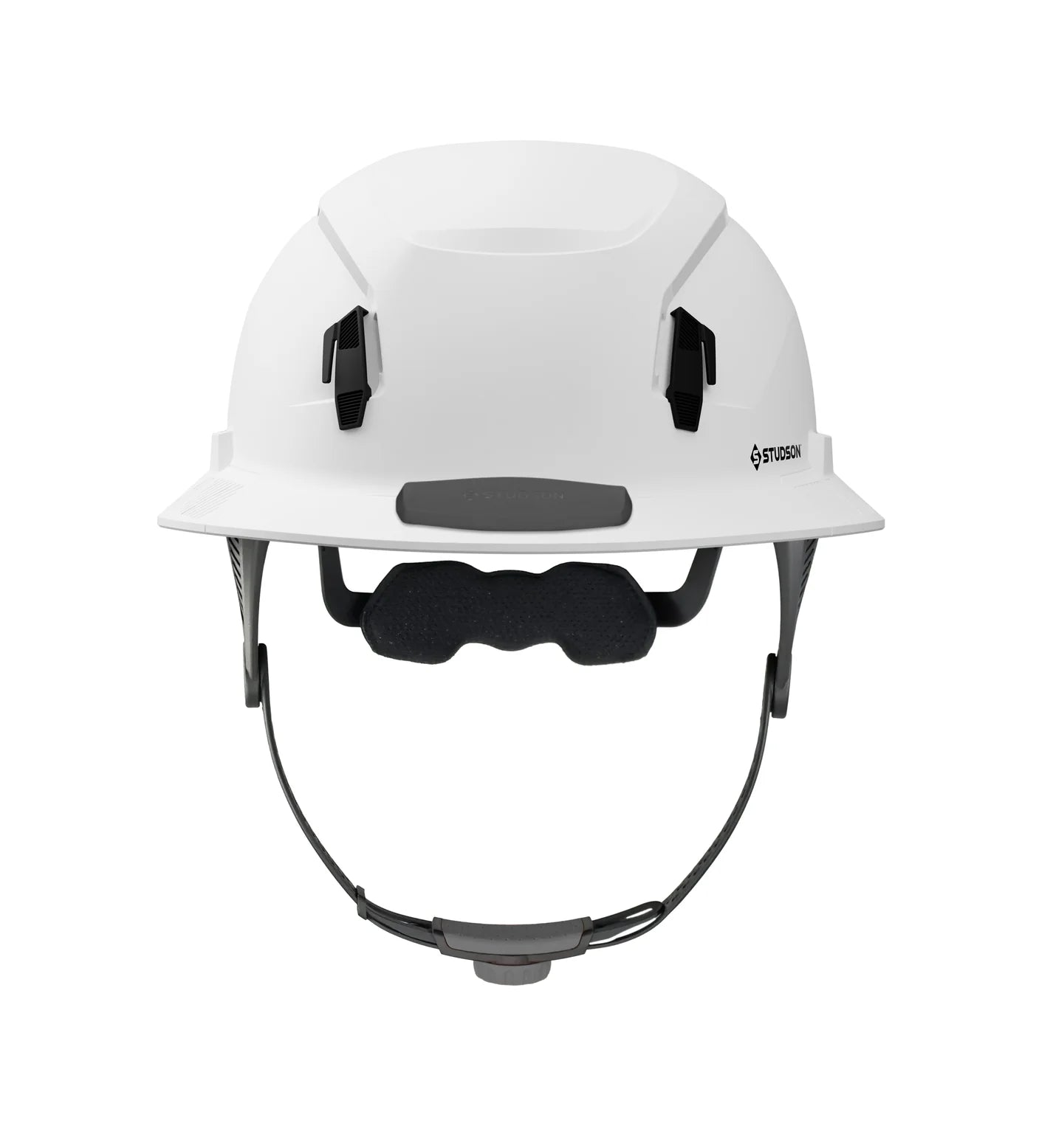 Hard Hat Full Brim Type 2 Non-Vented High Bar Chin Strap, White