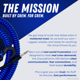 GroundComm X30 – Durable Pushback Communication Extension Cord