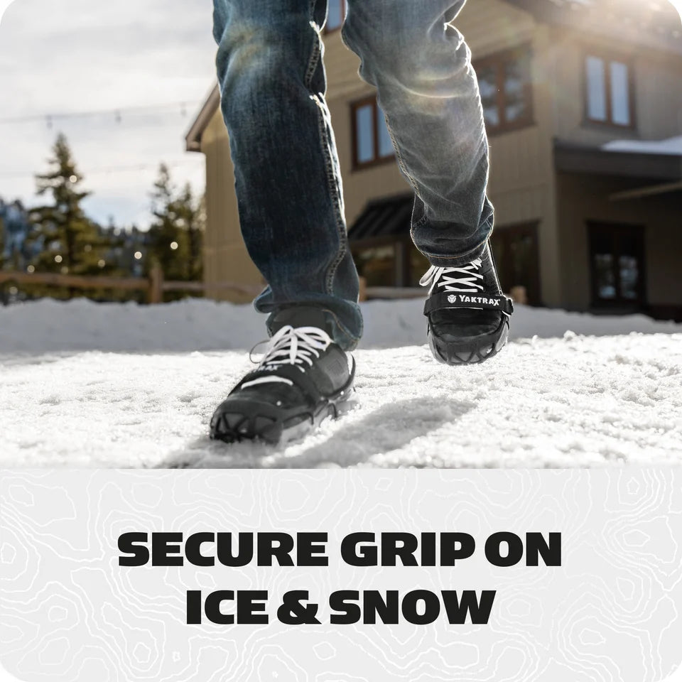 Yaktak Pro Winter Ice Cleats Women's 10.5-12.5, Men's 9-11