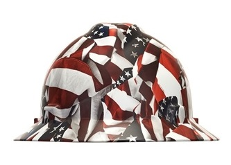 V-Gard Hydro Dip Full Brim Hard Hat