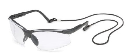 GATEWAY SAFETY 16GB80 SCORPION BLACK/CLEAR LENS SAFETY GLASSES