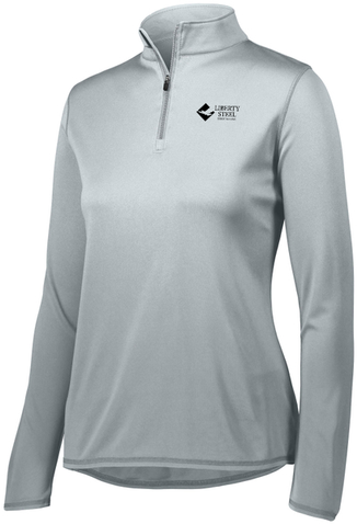 Load image into Gallery viewer, Liberty Steel - Augusta Sportswear Ladies Attain Wicking 1/4 Zip Pullover
