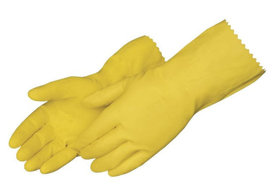 18 Mil. Latex Household Gloves