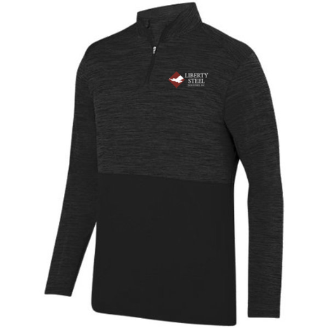 Load image into Gallery viewer, Liberty Steel - Augusta Adult Shadow Tonal Heather 1/4 Zip Pullover
