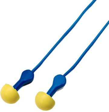 E-A-R Push-to-Fit Corded Earplugs