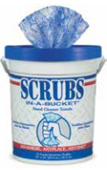 SCRUBS In-A-Bucket Hand Cleaner Towels – US SafetyGear, Inc.