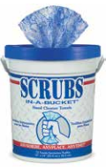 SCRUBS In-A-Bucket Hand Cleaner Towels