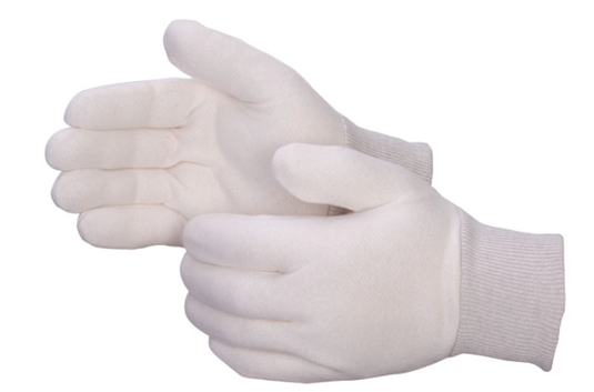 Reversible Natural Jersey Gloves