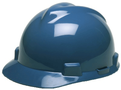 V-Gard Slotted Hard Hat Cap