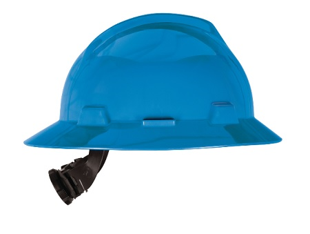 V-Gard Slotted Full Brim Hard Hat