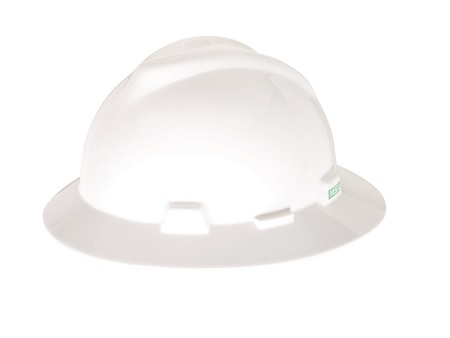 V-Gard Slotted Full Brim Hard Hat