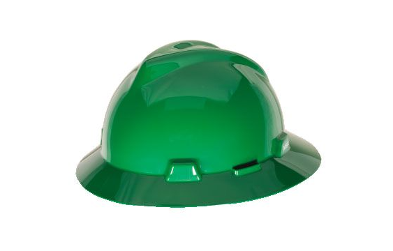 V-Gard Slotted Full Brim Hard Hat