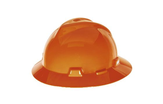 V-Gard Slotted Full Brim Hard Hat