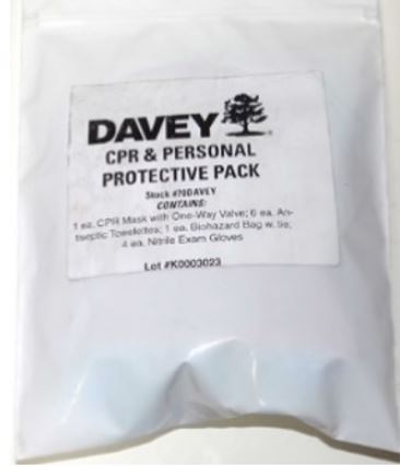 Logoed CPR Personal Protection/First Aid Pack