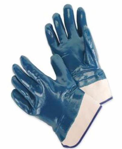 Smooth Finish Blue Nitrile Gloves - 12 Pack