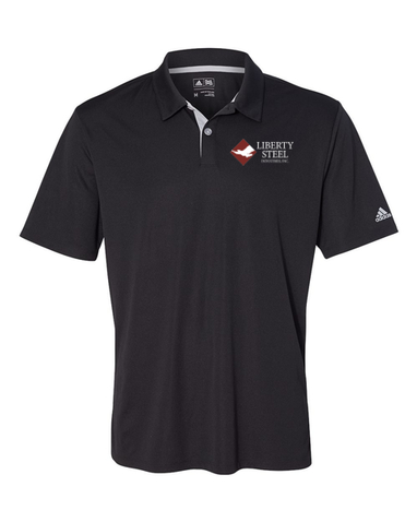 Liberty Steel - Adidas Men's Golf Gradient 3 Stripes Sport Shirt