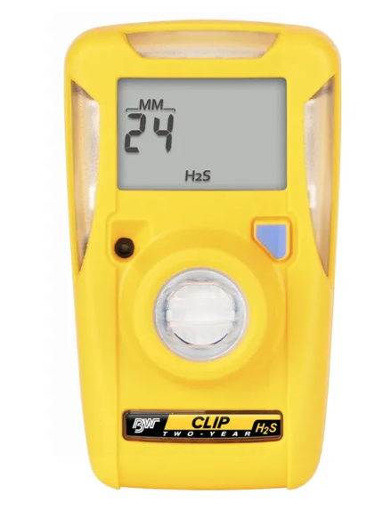 BW Technologies Portable Hydrogen Sulfide Gas Monitor